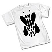 Watchmen Rorschach Symbol White T-Shirt